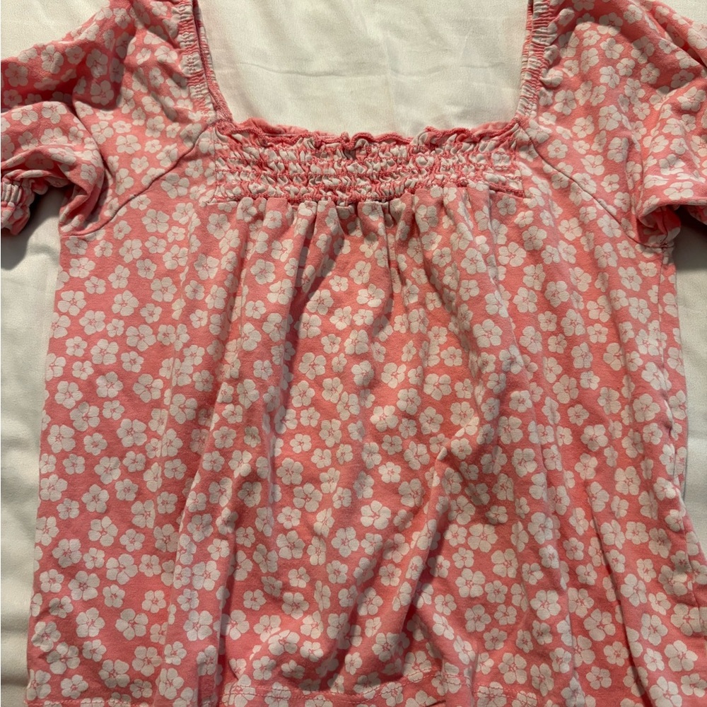 Billabong Pink Floral Kids Tee